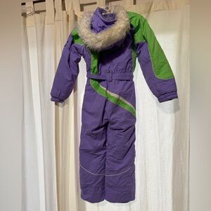 Obermeyer childrens one piece snowsuit size 6